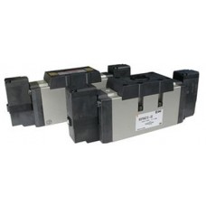 SMC solenoid valve 4 & 5 Port VFR4000, Plug-in & Non Plug-in Types, Metric
